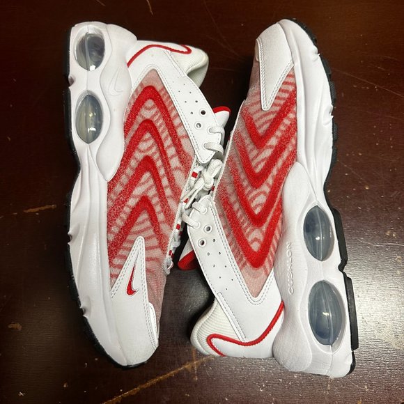 Nike Mens White Red Air Max TW DQ3984-104 Lace Up Athletic Shoes Size US 11.5 main image 7
